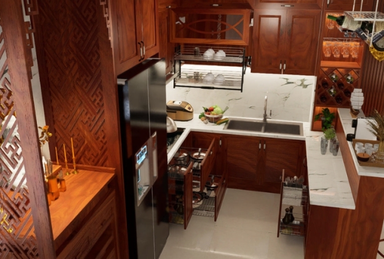 99+ Mẫu thiết kế phòng bếp đẹp, hiện đại 2025 – Mirai Home