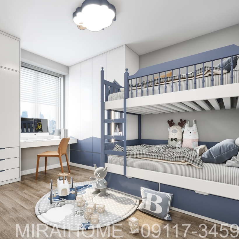 Dự án giường tầng cho bé